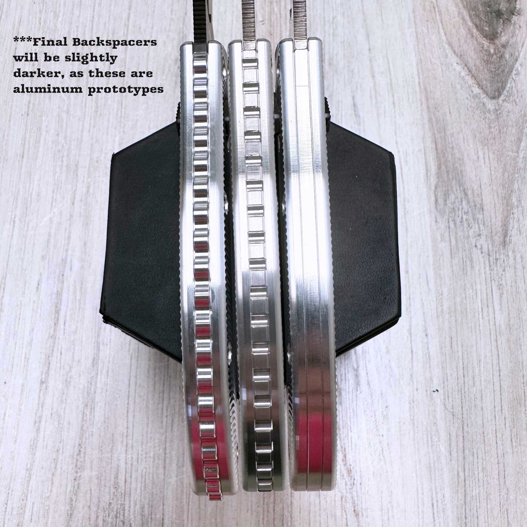 Axis / STOCKY GOAT - Spyderco Manix 2 / Manix 2 LW - Titanium Skiff Conversion Kit - Image 3