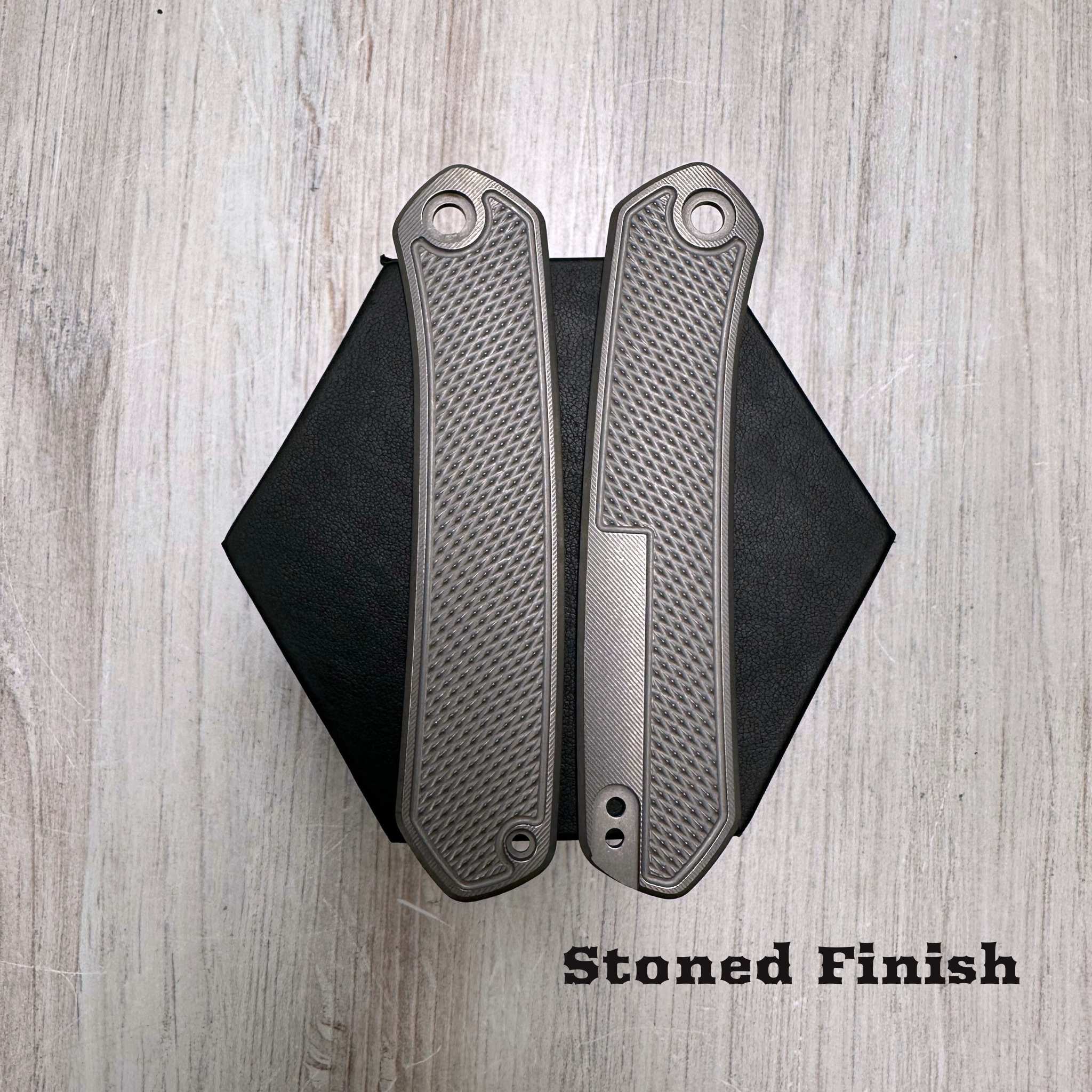 GOAT SKINS - Gunstock - Titanium Scales (Compatible with CIVIVI Vision FG) - Image 3