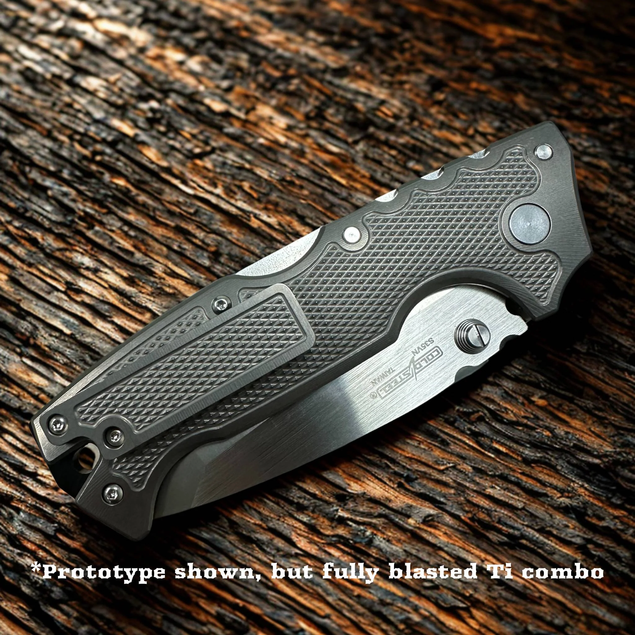 Cold Steel AD-10 Titanium Pocket Clip - Image 7