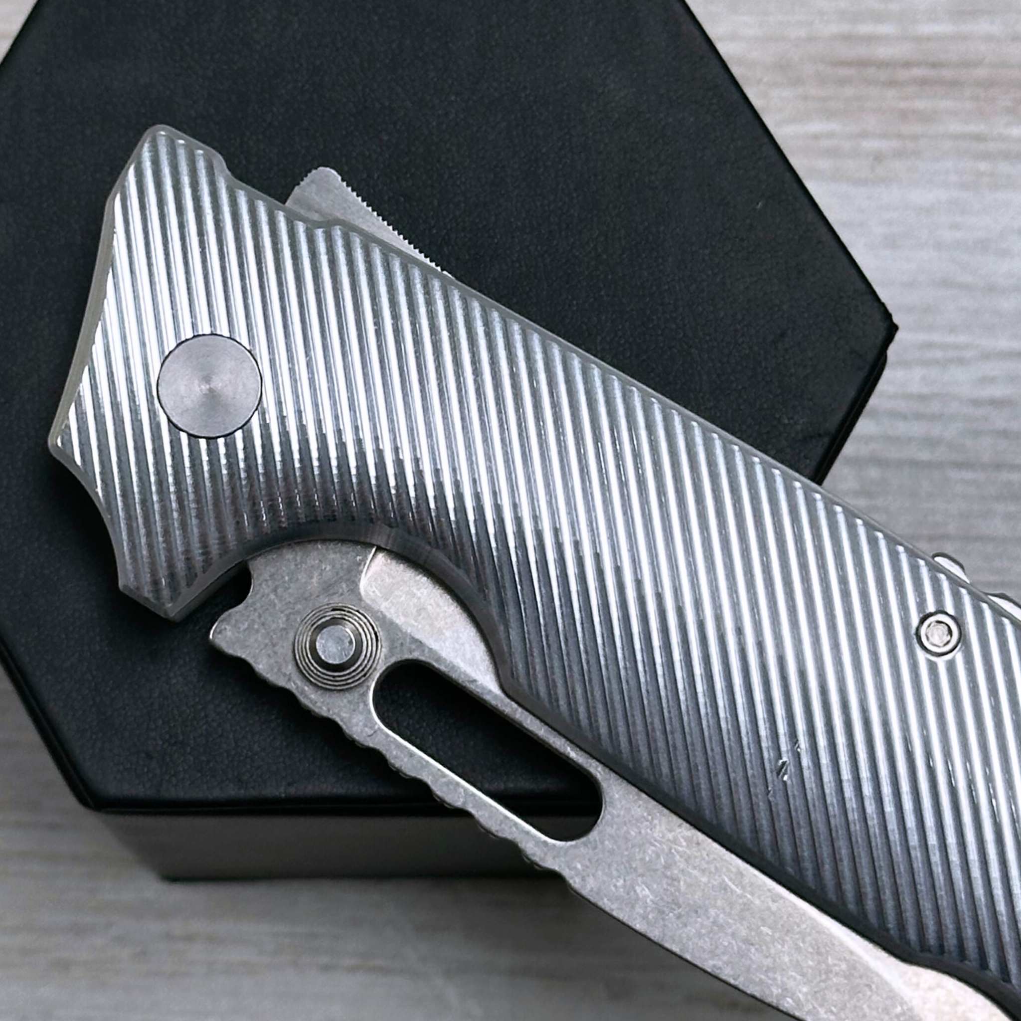 STOCKY GOAT - Smooth Linerless Titanium Scales - Compatible with Demko AD20/AD20S/AD20i - Image 6