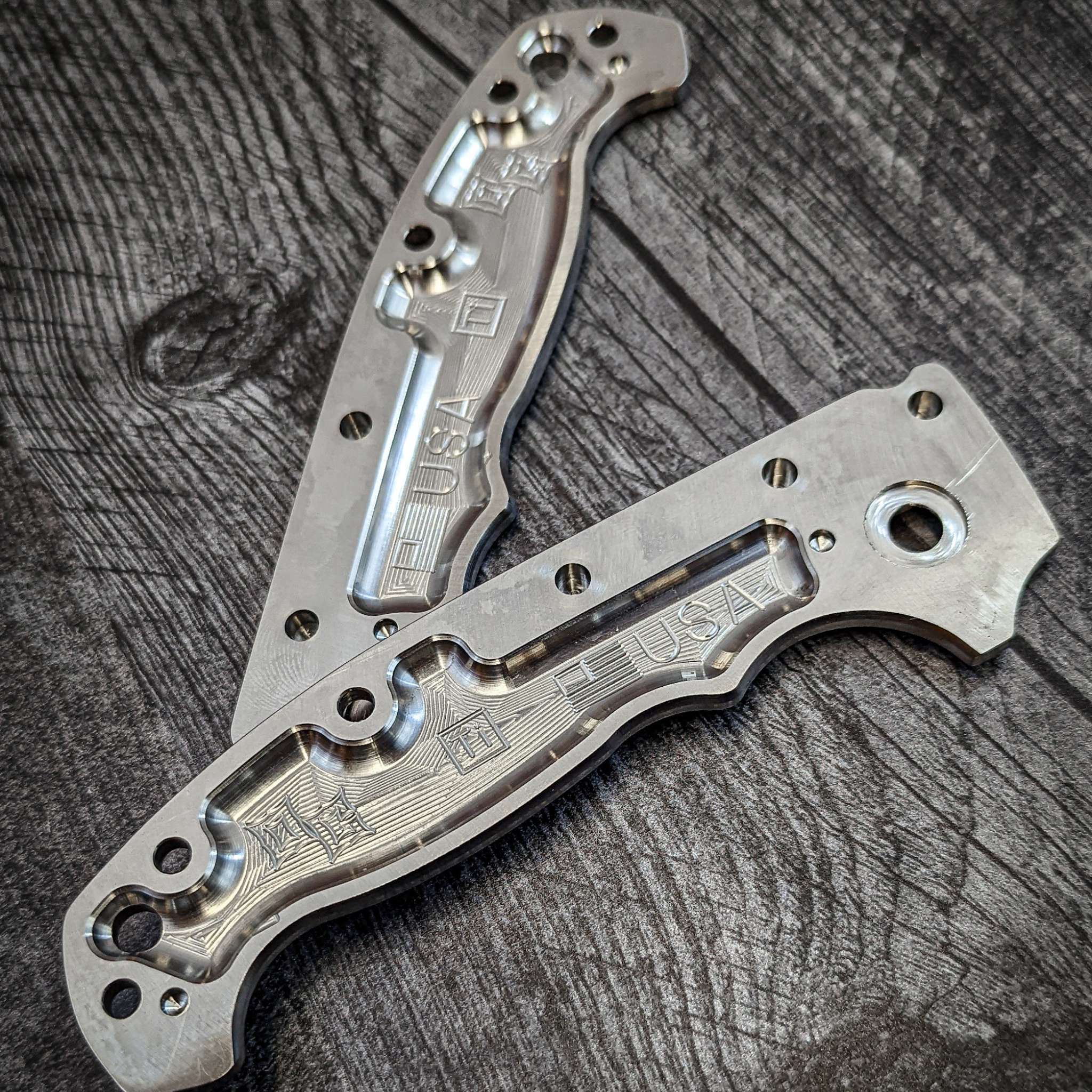 STOCKY GOAT - Smooth Linerless Titanium Scales - Compatible with Demko AD20/AD20S/AD20i - Image 3