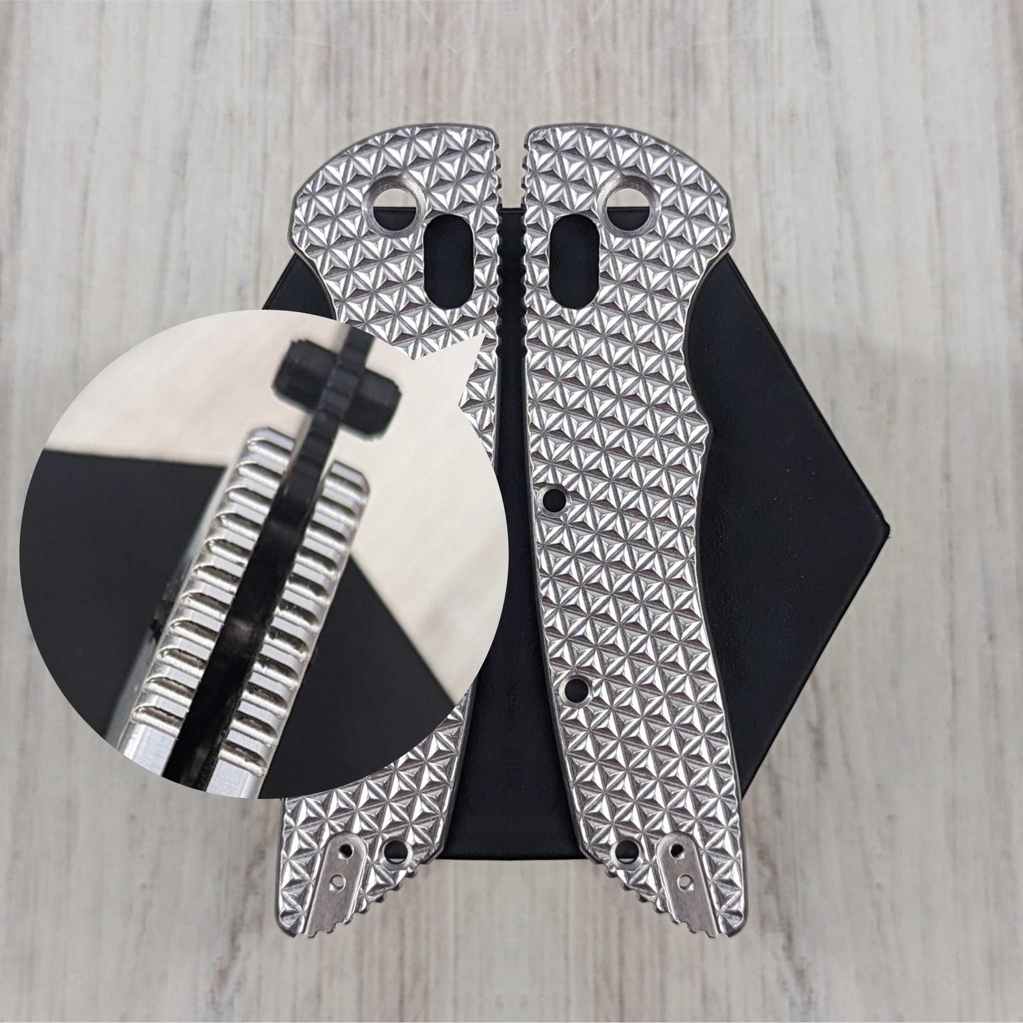 STOCKY GOAT - Sharktooth - Aluminum Scales (Compatible with Hogue Deka v2) - Image 8
